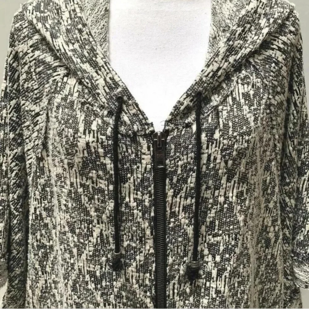Free People Santa Fe Jacquard Zippered Kimono - Size Large - Picture 5 of 8